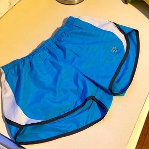 Blue Workout Shorts